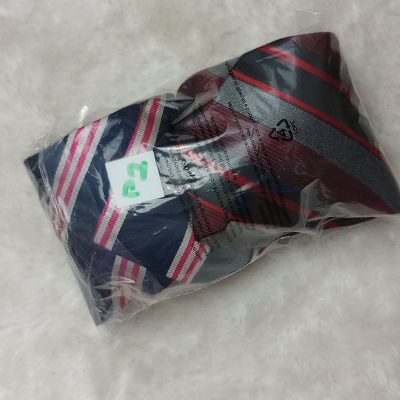 100% Silk (2 )Tie Bundle Stripes - Picture 3 of 4